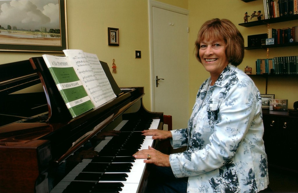 Susan at Piano